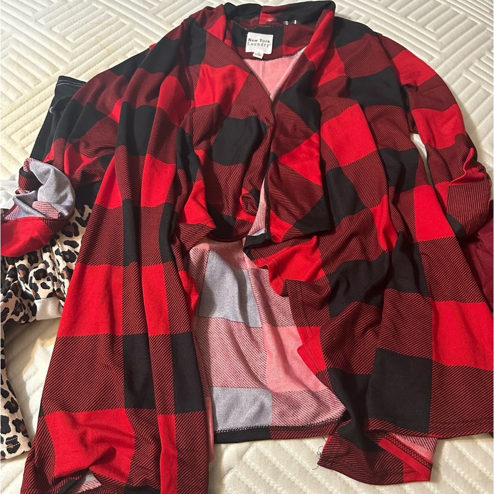 Buffalo print cardigan
